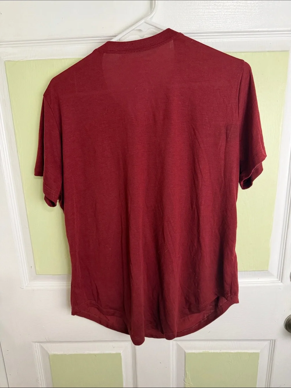 Tom and Jerry Kids Short Sleeve Tee — Burgundy Graphic